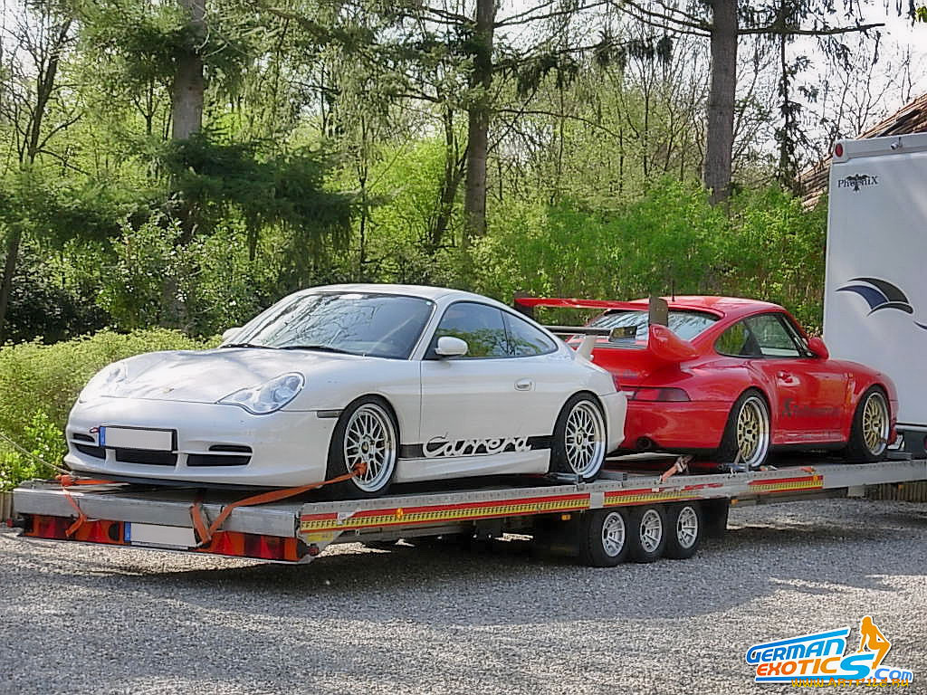 porsche, carrera, 